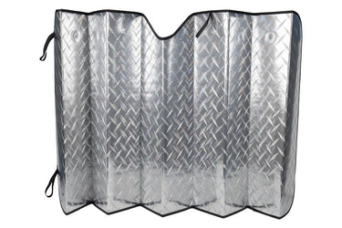 Cofan – Parasol Delantero con Efecto Láser | 2 Ventosas | Protege del Sol y Rayos UV | Medida 70x150 cm